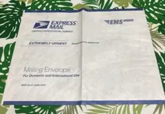 新品未使用　封筒　express mail 1枚　海外