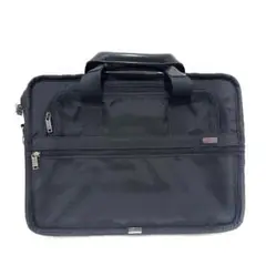 TUMI　トゥミ　ビジネスバッグ　ブリーフケース　ブラック　メッシュ　ロゴ