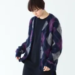 NEEDLES × BEAMS BOY / 別注 Mohair Cardigan