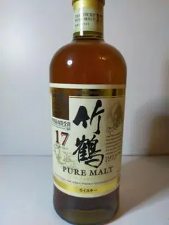 竹鶴17年 2014年WWA受賞ラベル