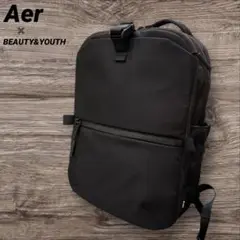 Aer エアー BEAUTY&YOUTH ブラック ビジネスバックパック