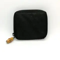 グッチ バンブー ナイロン キーケース ブラック