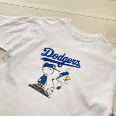 ドジャース ピーナッツ フリークスストア Tシャツ MLB ピーナッツスヌーピー