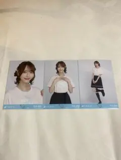 弓木奈於 ライブTシャツ 香川 生写真 乃木坂46 3種 コンプ 2025