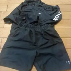 Reebok ブラック ラッシュガード160ocenPacificパンツ150