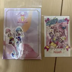 大プリパラ展 ステッカー ドロシー レオナ プリパシャ
