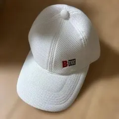 BTEC メッシュキャップ ホワイト　訳あり