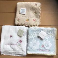 ローラアシュレイ❣️タオルハンカチセット