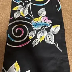 カラフル花柄 浴衣 単品