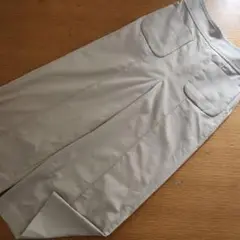 IENA　イエナ　フロントポケット　ワイドパンツ　麻混