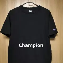 Champion ブラック Tシャツ