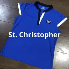 st.christopher セントクリストファー　テニス　ノースリーブ　シャツ