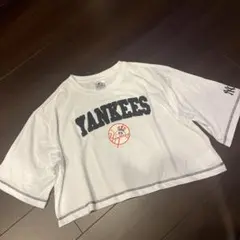 美品【YANKEES】ショート　ティシャツ