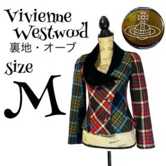 【美品】【M】Vivienne Westwood 切り替え ジャケット ベロア
