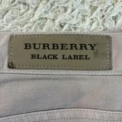 【希少】BURBERRY BLACK LABEL コットン　パンツ　ボトムス