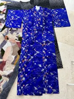 ポリエステル 着物 洗濯機OK 2着セット