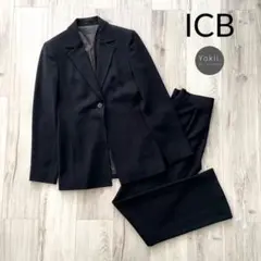 ICB アイシービー パンツスーツ セットアップ JPN 7 表記