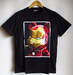 【新品 No 363T】 ポップアートTシャツ ベアブリック アイアンマン