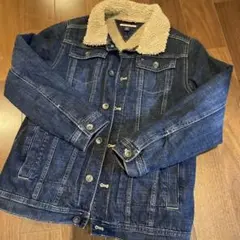 キッズ トミー ヒルフィガー 中ボア Gジャン デニムジャケット アウター