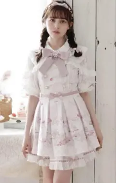 LIZLISA Sugary Treats Picnic柄セットアップ