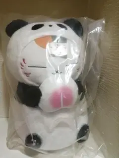 夏目友人帳　一番くじ　A賞　ニャンコ先生　パンダ着ぐるみぬいぐるみ