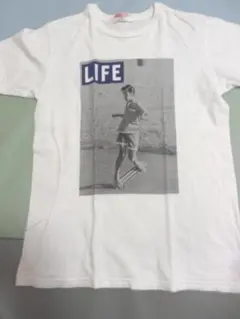 LIFEライフ X レイジブルー 公式コラボ フォトプリント Tシャツ 正規品