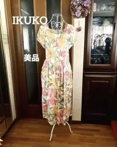IKUKO⭐️可愛い花柄ワンピース／ルームウェア