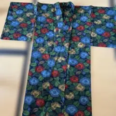 花柄カジュアル着物 S〜M レディース 和服 着物 新品未使用自宅保管