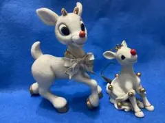 ルドルフの陶器製置物2点セット