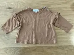 MARKEY’S フリル付き長袖シャツ 80