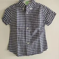 crewcuts 半袖シャツ ギンガムチェック サイズ3