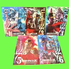 ウルトラセブンX DVD Vol.1.3.4.5.6 第2巻抜け. 5巻セット