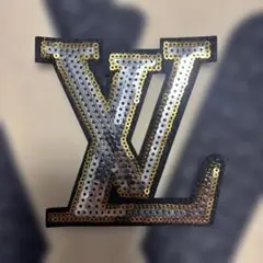 LVロゴ スパンコールワッペン