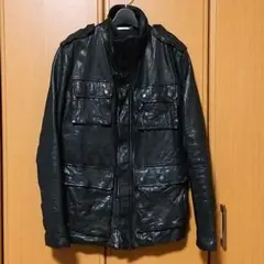 リップヴァンウィンクル23AWマウンテンパーカーバックラッシュguidiユリウス ripvanwinkle リップヴァンウィンクル レザーマウンテンパーカー