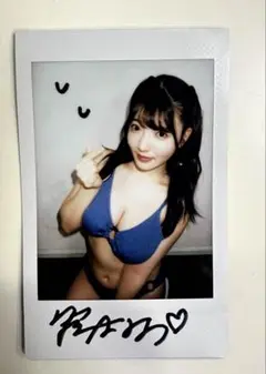 彩月七緒 直筆サイン付きチェキ
