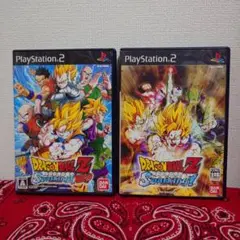 【PS2】　2枚セット　ドラゴンボールZ Sparking！　/　NEO　ソフト