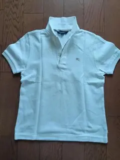 BURBERRY ホワイト ポロシャツ 140A