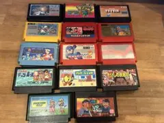 【FCソフト14本セット・任天堂・ファミコン】