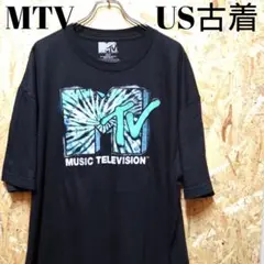 MTV US古着 半袖Tシャツ プリントTシャツ 大きいサイズ 2XL