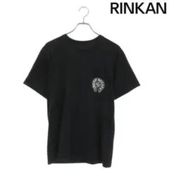 loeweブラック プリントTシャツ ポケット付き