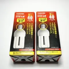 TOSHIBA 東芝 電球形蛍光ランプ ネオボールZ 2個セット まとめ売り