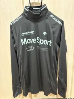 DESCENTE movesport モックネックロングTシャツ