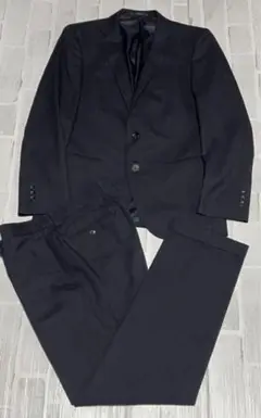 RITORN ビジネス　スーツ　ネイビー　ストライプ　A6