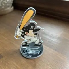 千葉ロッテマリーンズ　ミッキーマウス　コラボ　アクリルスタンド