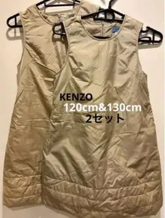KENZO ケンゾー　ノースリーブワンピース　ジャンバースカート　子供服