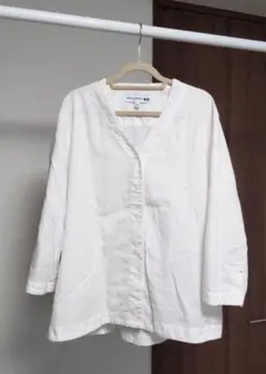 ❥極美品❥UNIQLO×INES❥Vネックシャツ❥七分袖