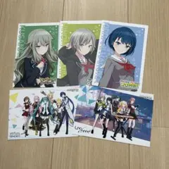 プロセカ　アニメイトフェア特典 ポストカード5枚