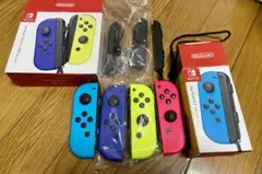 ジョイコン4本u0026ストラップ3本 ジャンク品
