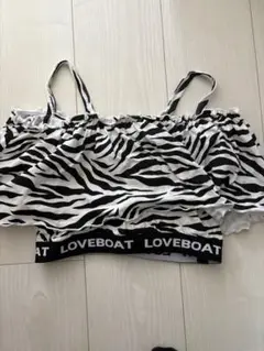 値下げ中⭐︎LOVE BOAT ゼブラ柄トップス 150