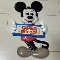 ✩美品✩ミニーマウス プラスチック ブリスター 壁掛け レトロ ヴィンテージ ✩美品✩ミニーマウス プラスチック ブリスター 壁掛け レトロ